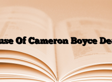 Cause Of Cameron Boyce Death