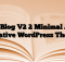 Lee Blog V2 2 Minimal And Creative WordPress Theme