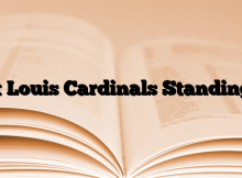 St Louis Cardinals Standings